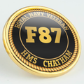 HMS Chatham F87 Pennant Number Pin/Lapel Badge