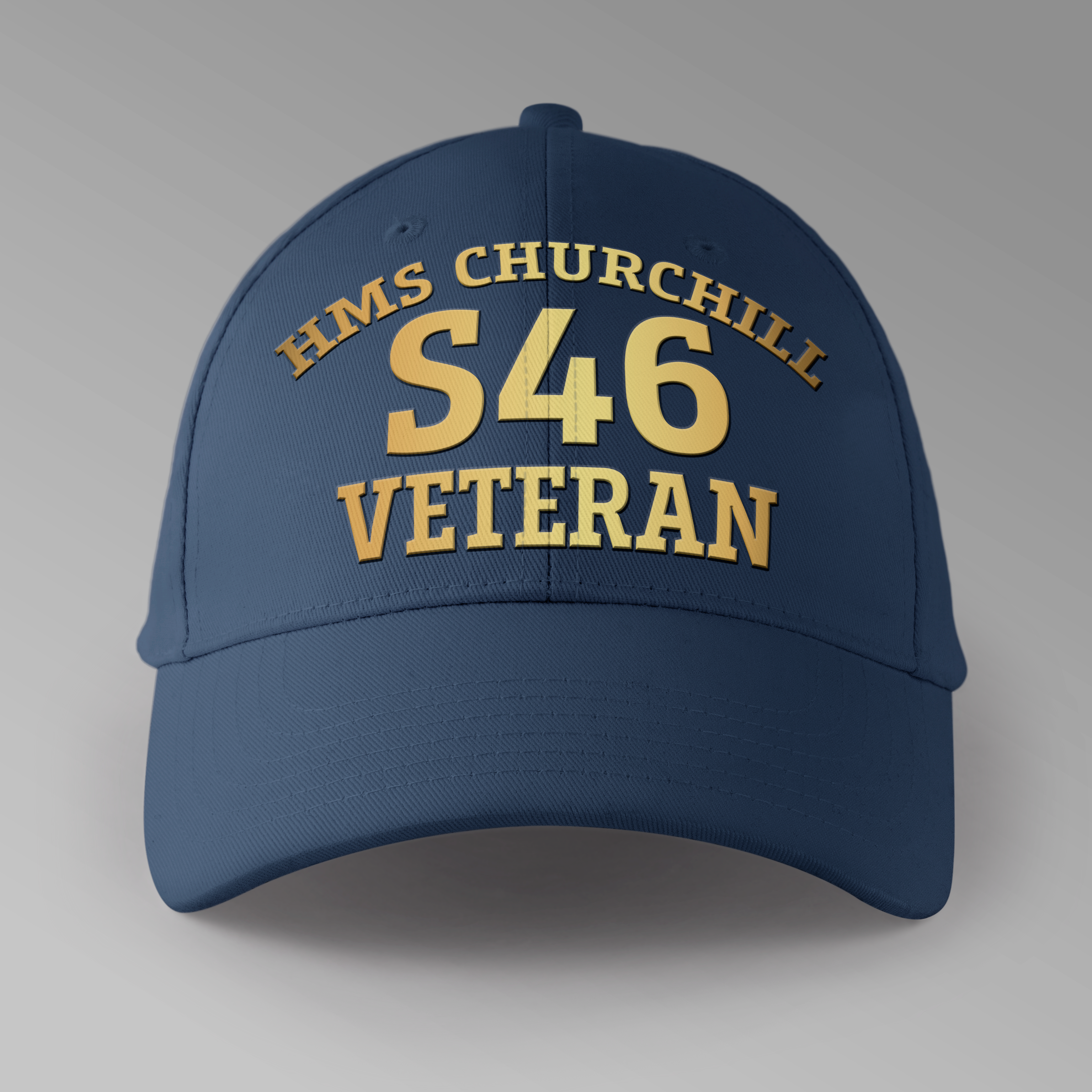 HMS Churchill S46 Veteran - Personalised Baseball Cap