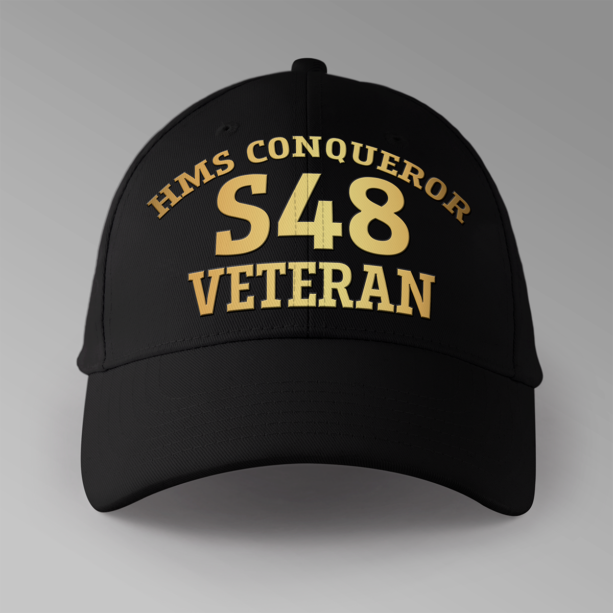 HMS Conqueror S48 Veteran - Personalised Baseball Cap