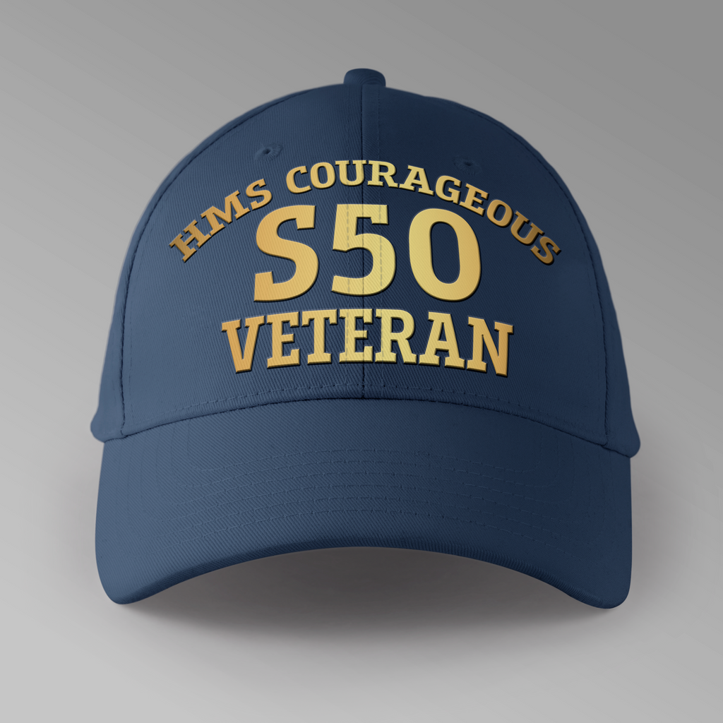 HMS Conqueror S48 Veteran - Personalised Baseball Cap