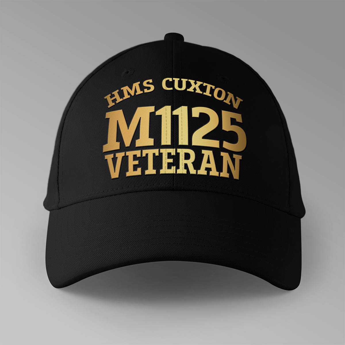 HMS Cuxton M1125 Veteran - Personalised Baseball Cap