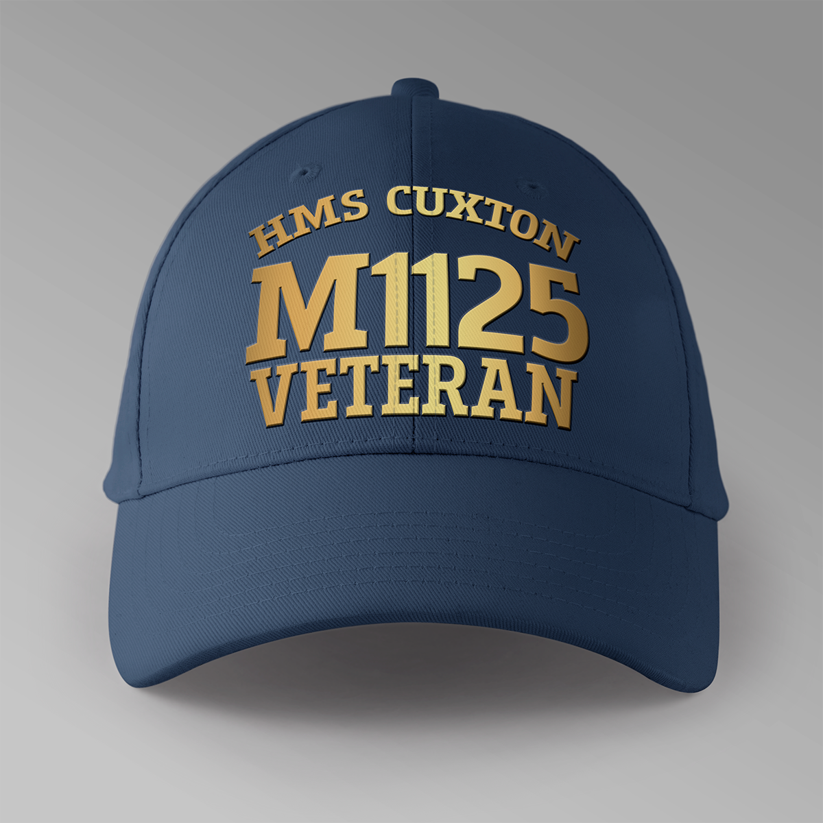 HMS Cuxton M1125 Veteran - Personalised Baseball Cap