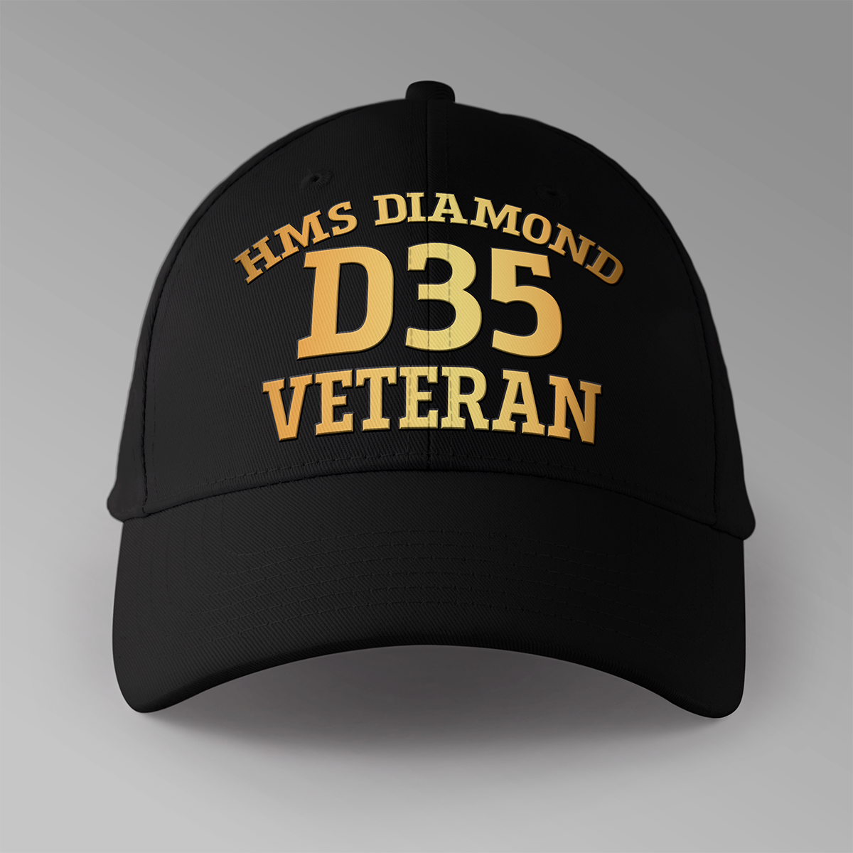HMS Diamond D35 Veteran - Personalised Baseball Cap