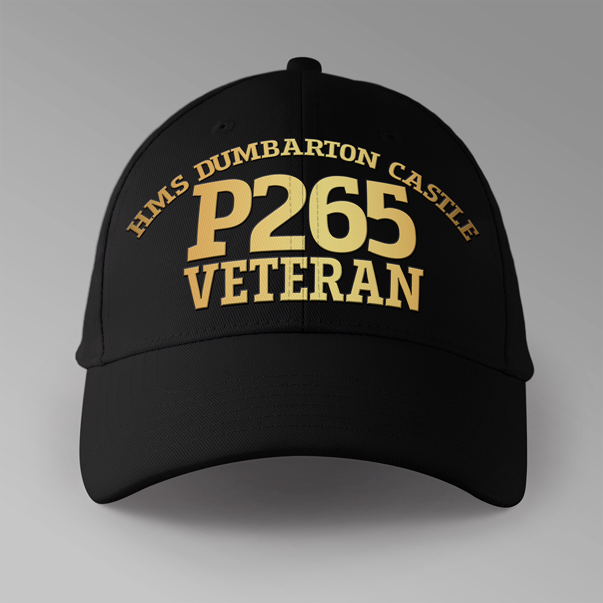 HMS Dumbarton Castle P265 Veteran - Personalised Baseball Cap