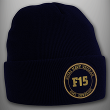 Load image into Gallery viewer, HMS Euryalus F15 - Pennant Number Beanie Hat

