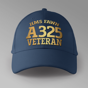 HMS Fawn A325 Veteran - Personalised Baseball Cap