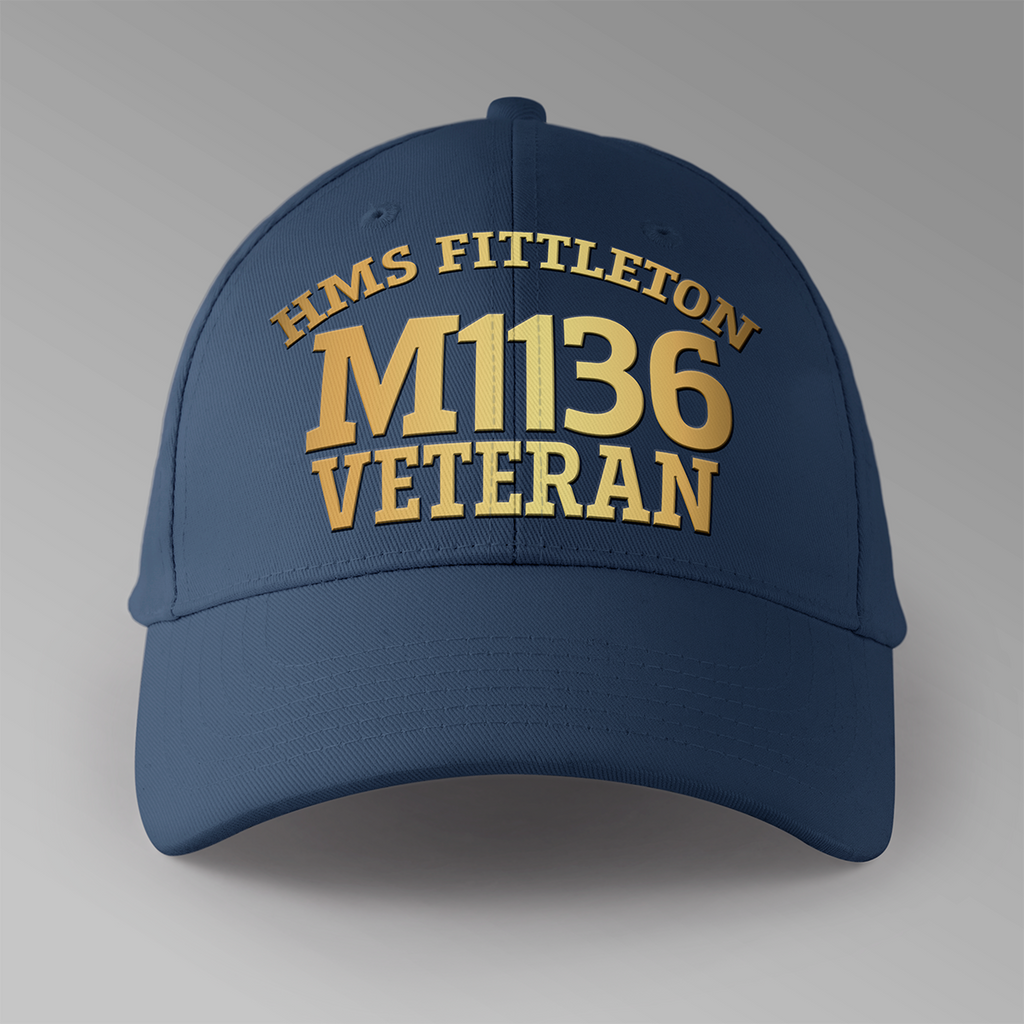 HMS Fittleton M1136 Veteran - Personalised Baseball Cap