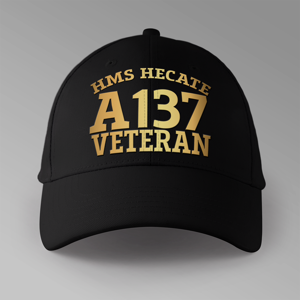 HMS Hecate A137 Veteran - Personalised Baseball Cap