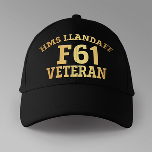 HMS Llandaff F61 Veteran - Personalised Baseball Cap