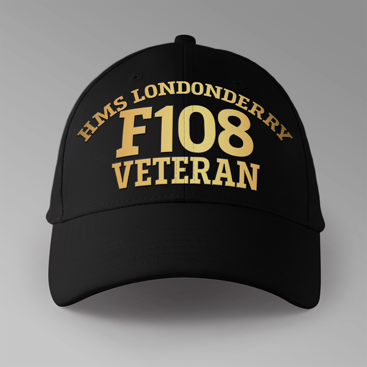 HMS Londonderry F108 Veteran - Personalised Baseball Cap