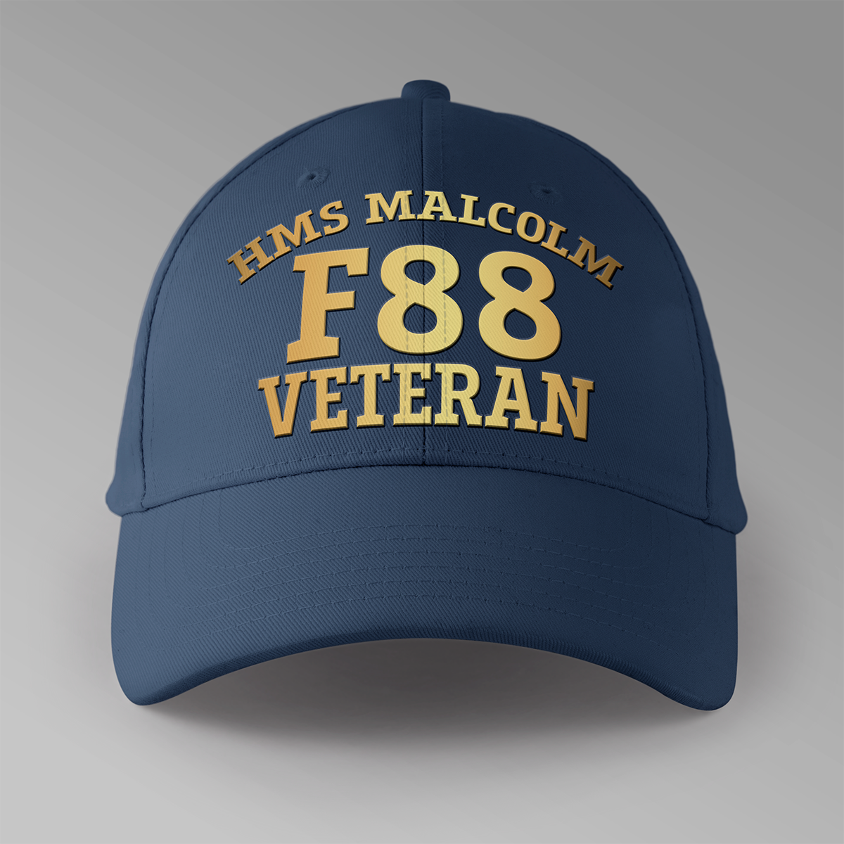 HMS Malcolm F88 Veteran - Personalised Baseball Cap