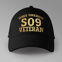 Load image into Gallery viewer, HMS Oberon S09 Veteran - Personalised Baseball Cap
