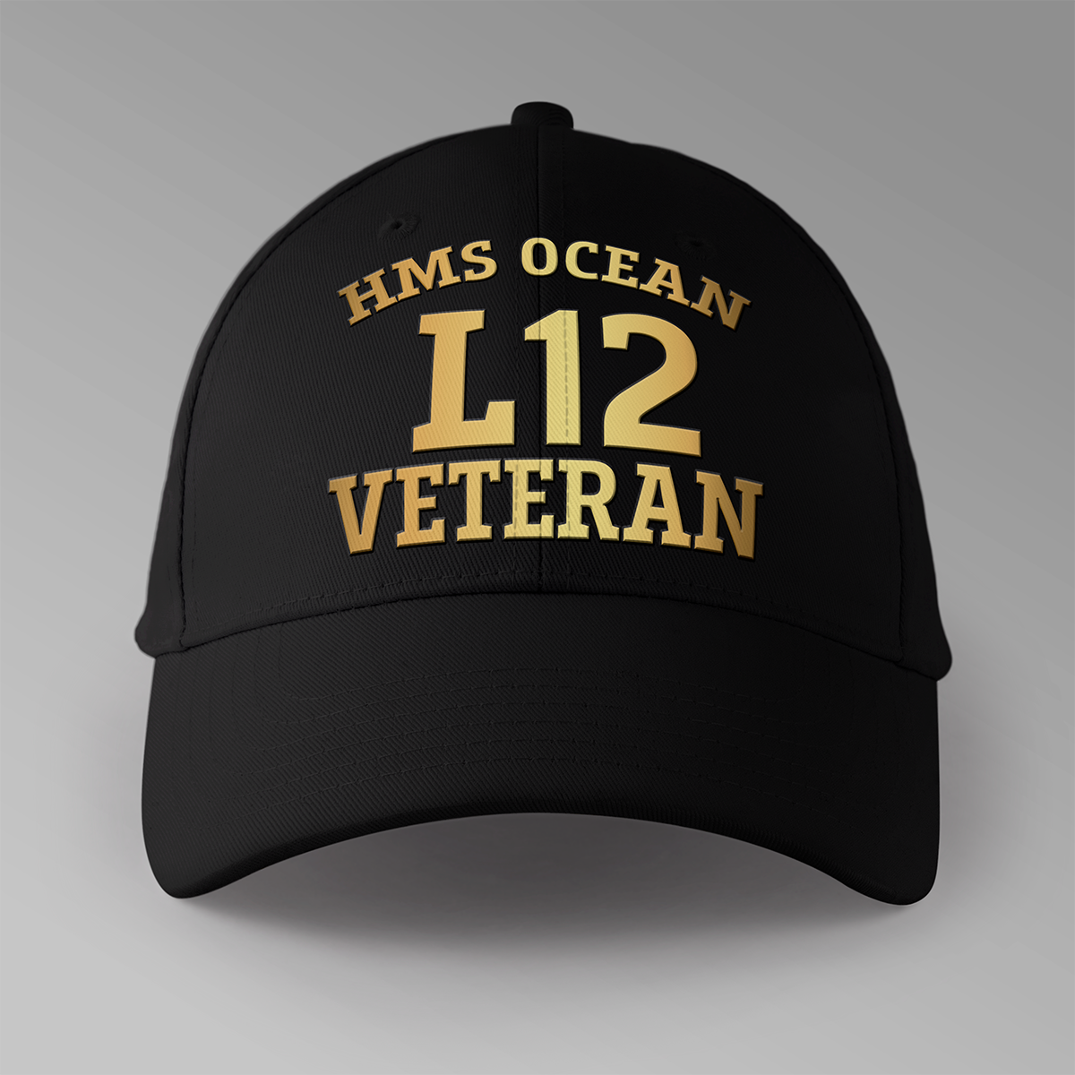 HMS Ocean L12 Veteran - Personalised Baseball Cap