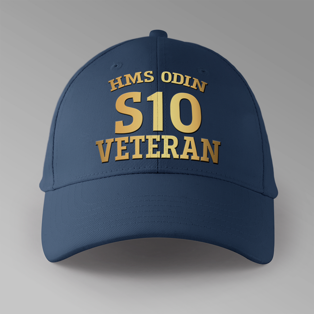 HMS Odin S10 Veteran - Personalised Baseball Cap