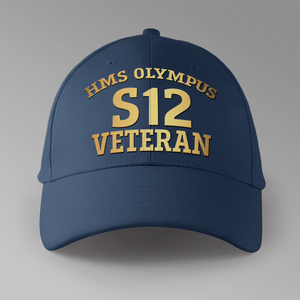 HMS Olympus S12 Veteran - Personalised Baseball Cap