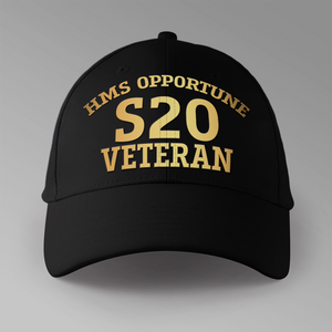HMS Opportune S20 Veteran - Personalised Baseball Cap