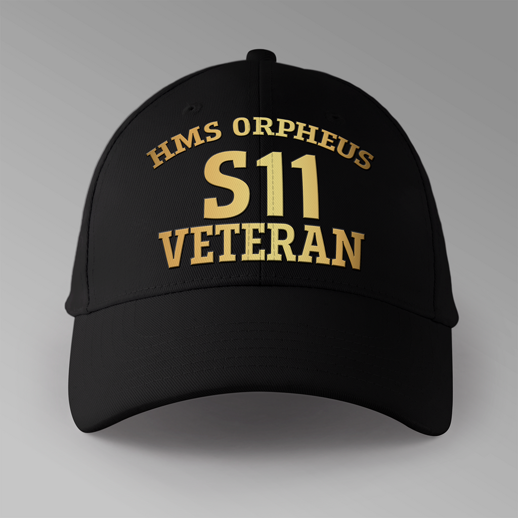 HMS Orpheus S11 Veteran - Personalised Baseball Cap