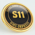 HMS Orpheus S11 Pennant Number Pin/Lapel Badge