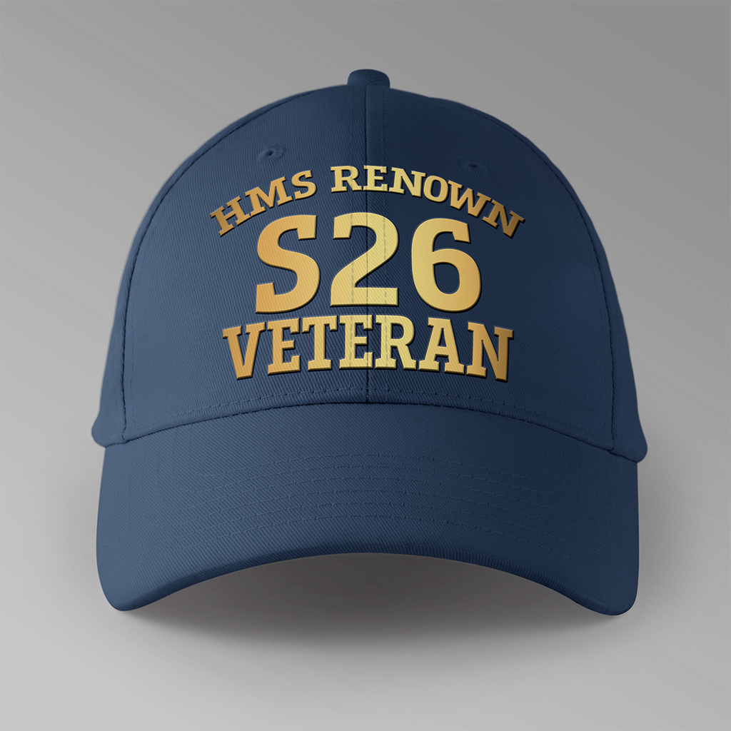HMS Renown S26 Veteran - Personalised Baseball Cap