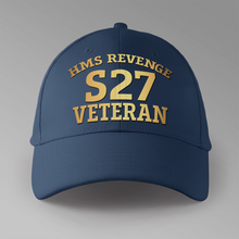 Load image into Gallery viewer, HMS Revenge S27 Veteran - Personalised Baseball Cap
