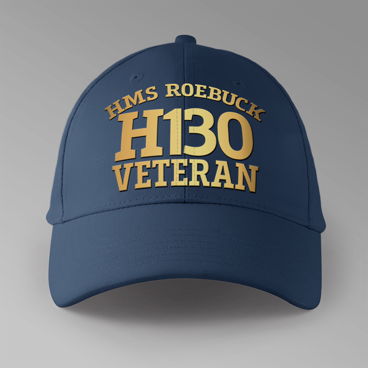 HMS Roebuck H130 Veteran - Personalised Baseball Cap