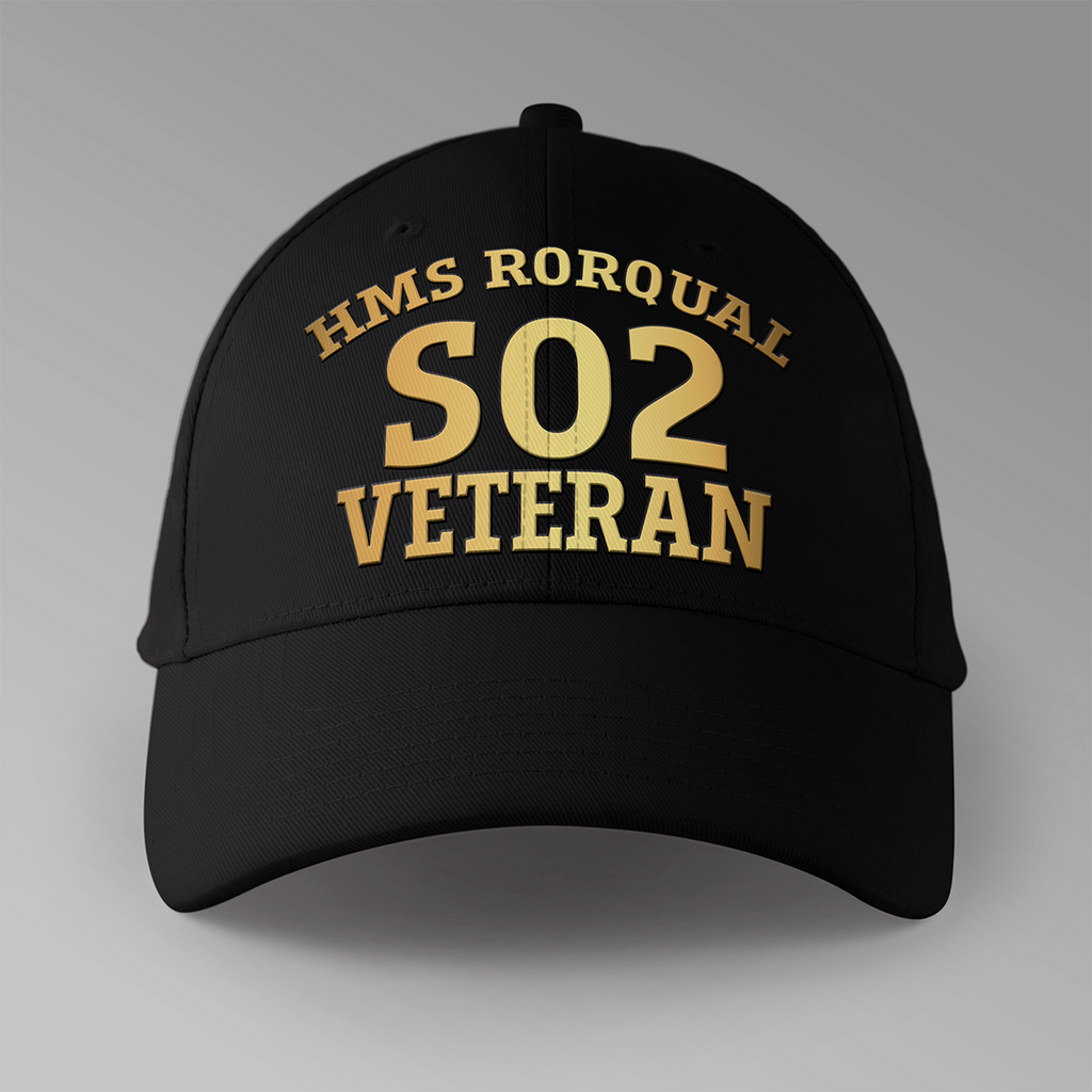 HMS Rorqual S02 Veteran - Personalised Baseball Cap