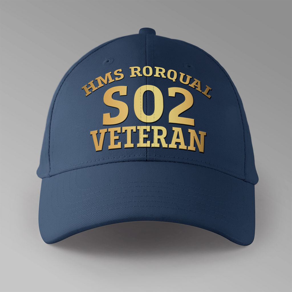 HMS Rorqual S02 Veteran - Personalised Baseball Cap