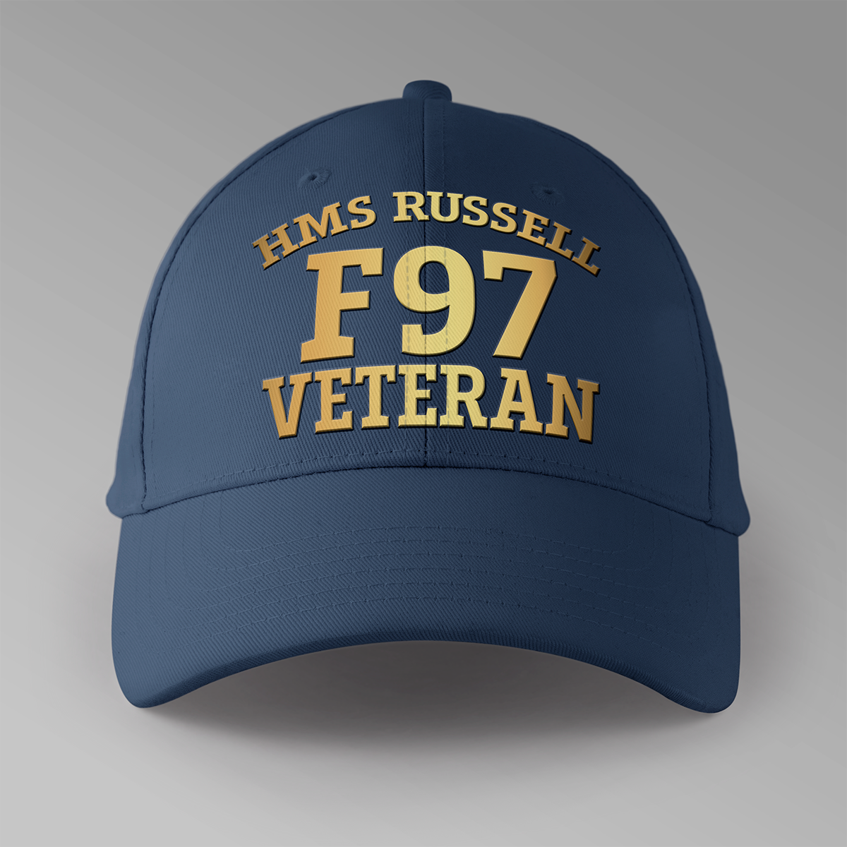 HMS Russell F97 Veteran - Personalised Baseball Cap