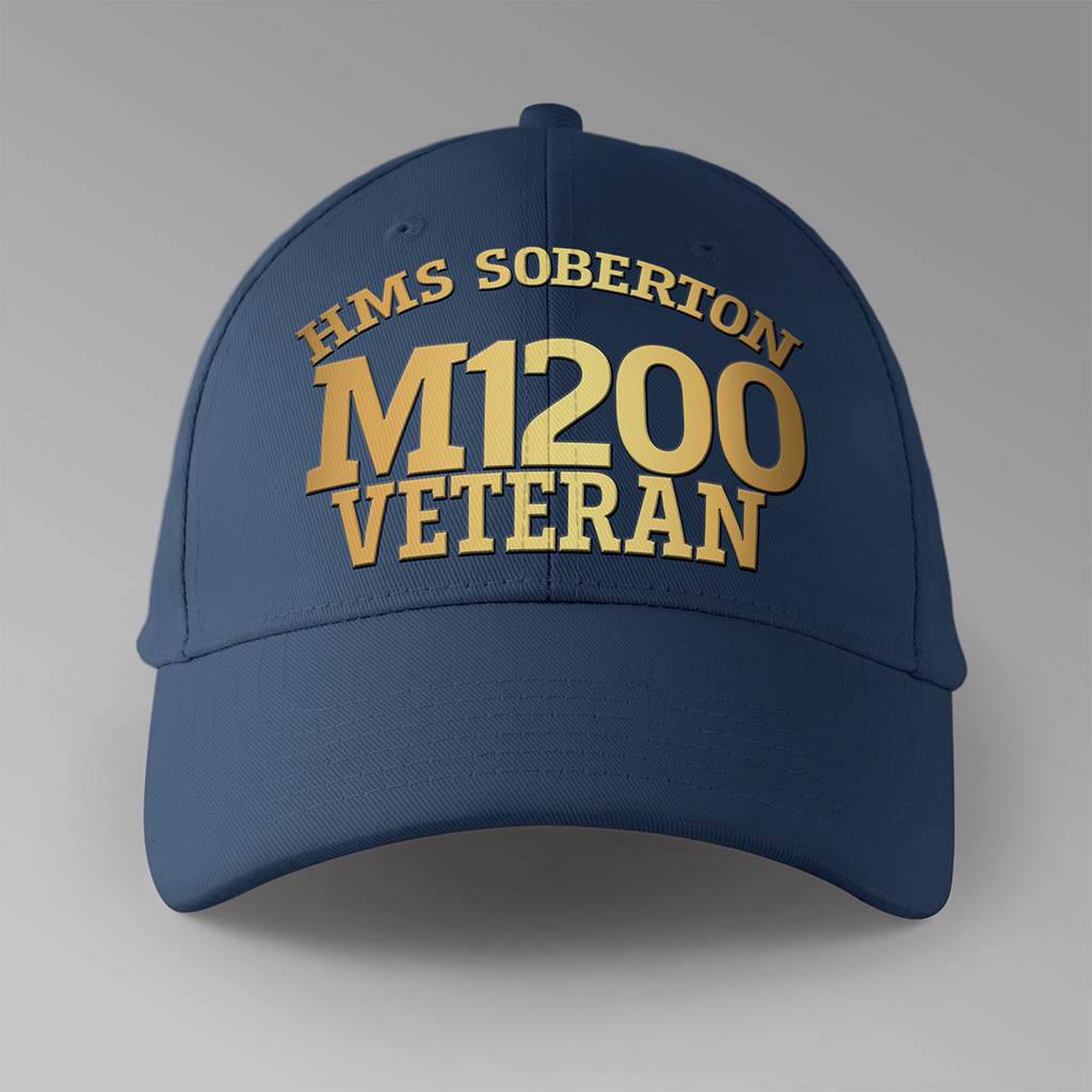 HMS Soberton M1200 Veteran - Personalised Baseball Cap