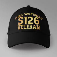 Load image into Gallery viewer, HMS Swiftsure S126 Veteran - Personalised Baseball Cap
