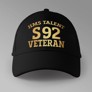 HMS Talent S92 Veteran - Personalised Baseball Cap