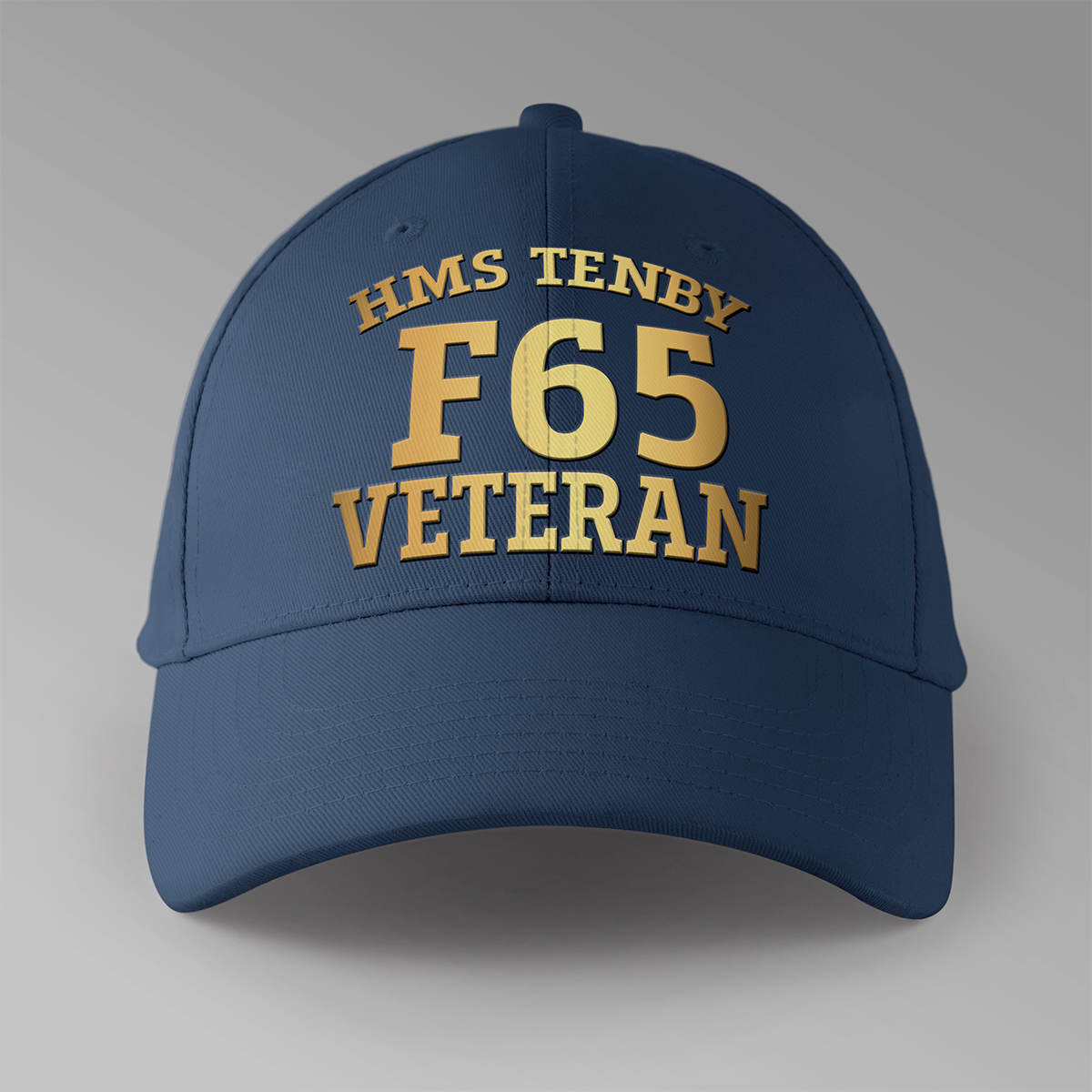 HMS Tenby F65 Veteran - Personalised Baseball Cap