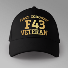 Load image into Gallery viewer, HMS Torquay F43 Veteran - Personalised Baseball Cap
