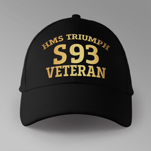 Load image into Gallery viewer, HMS Triumph S93 Veteran - Personalised Baseball Cap
