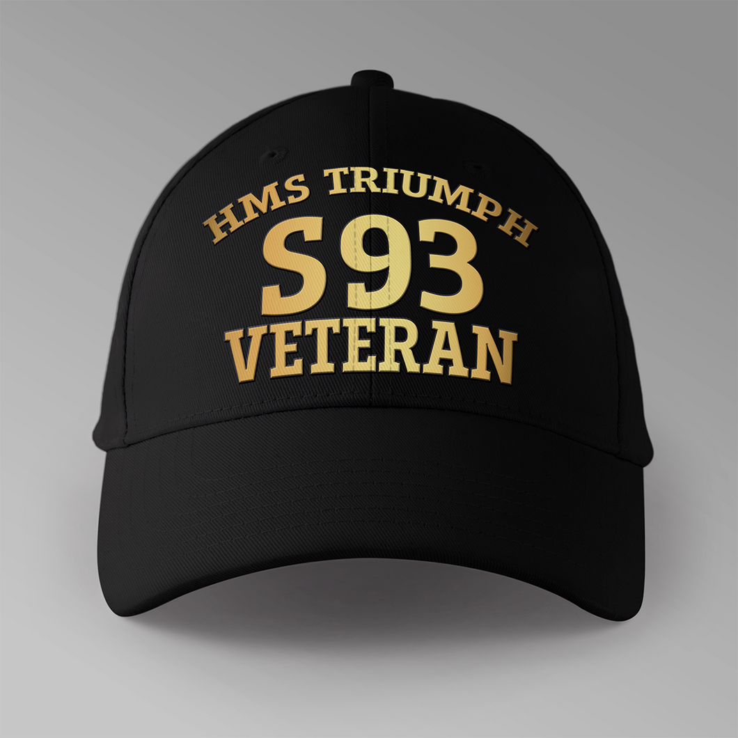 HMS Triumph S93 Veteran - Personalised Baseball Cap