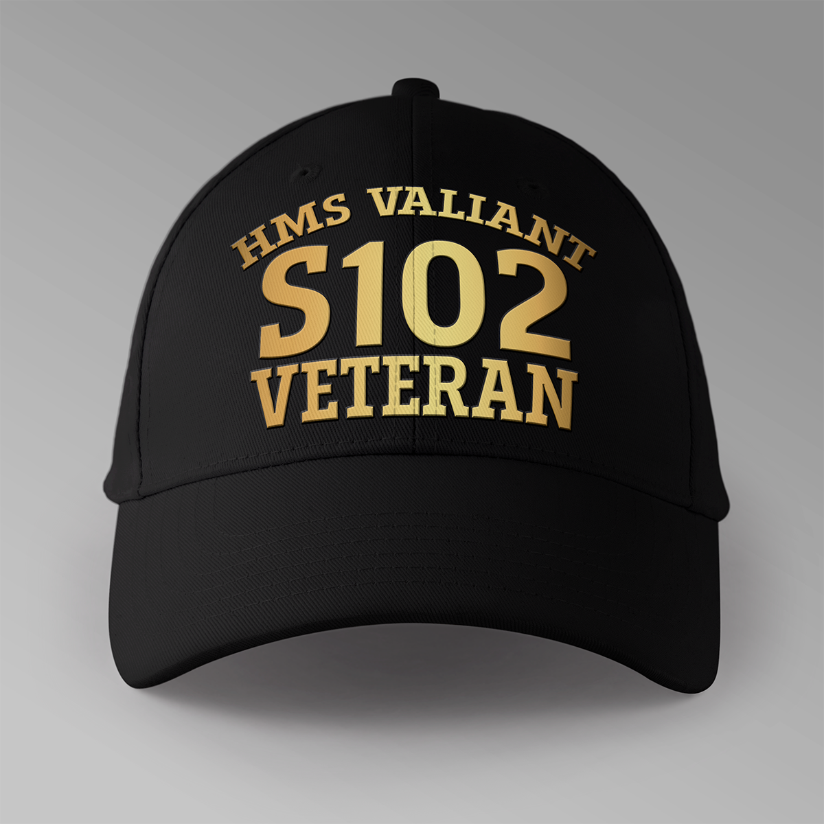 HMS Valiant S102 Veteran - Personalised Baseball Cap
