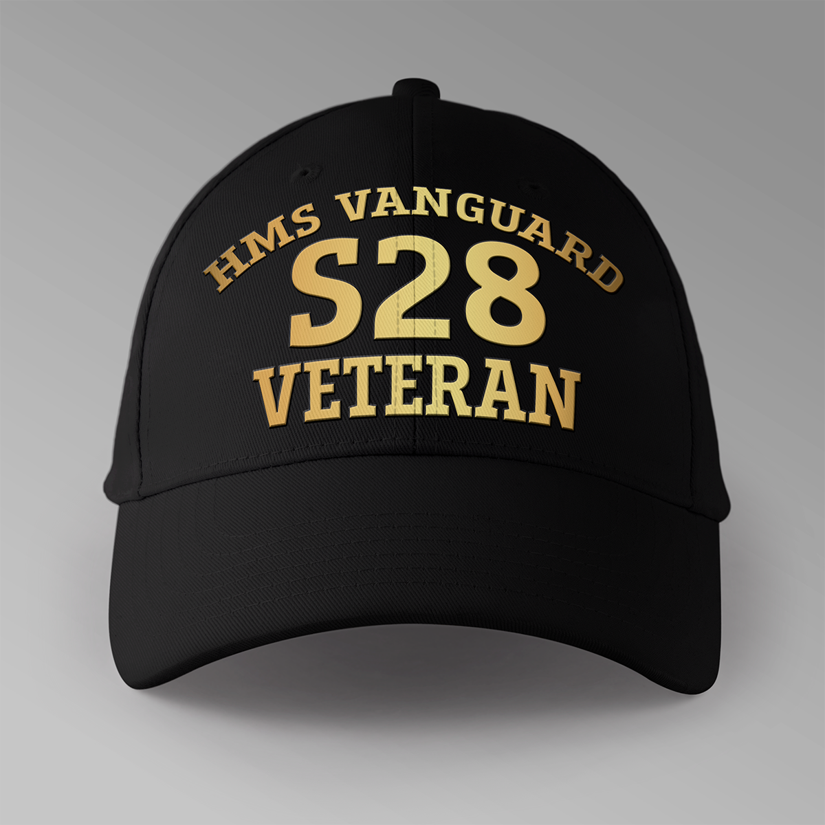 HMS Vanguard S28 Veteran - Personalised Baseball Cap