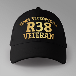 HMS Victorious R38 Veteran - Personalised Baseball Cap