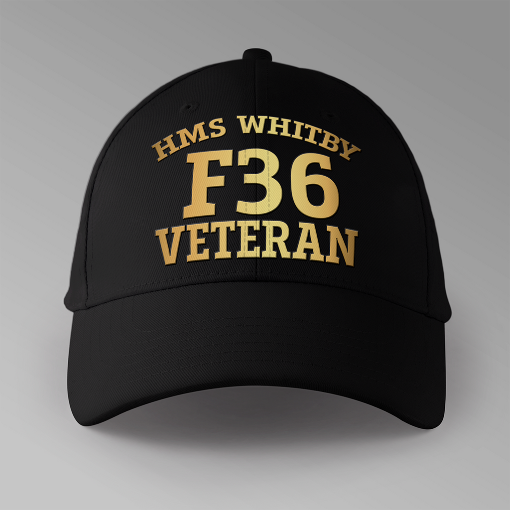 HMS Whitby F36 Veteran - Personalised Baseball Cap