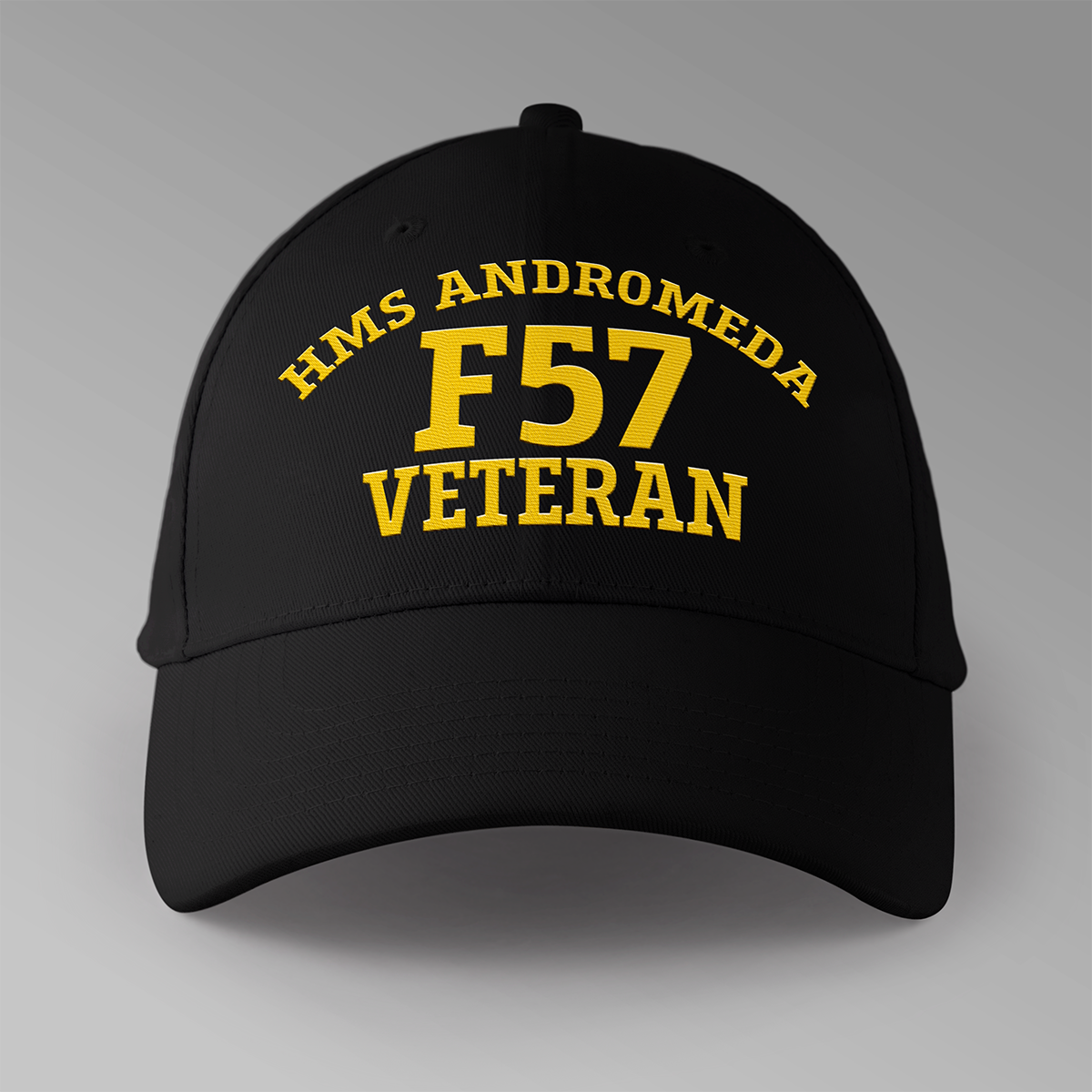 HMS Andromeda F57 Veteran - Embroidered Personalised Baseball Cap