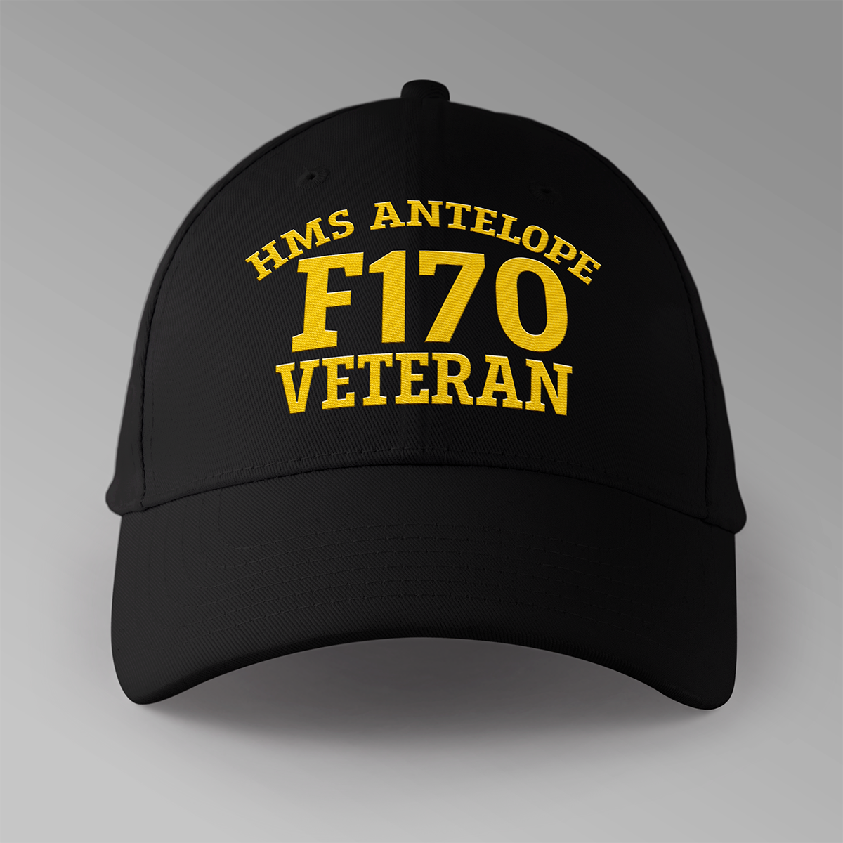 HMS Antelope F170 Veteran - Embroidered Personalised Baseball Cap