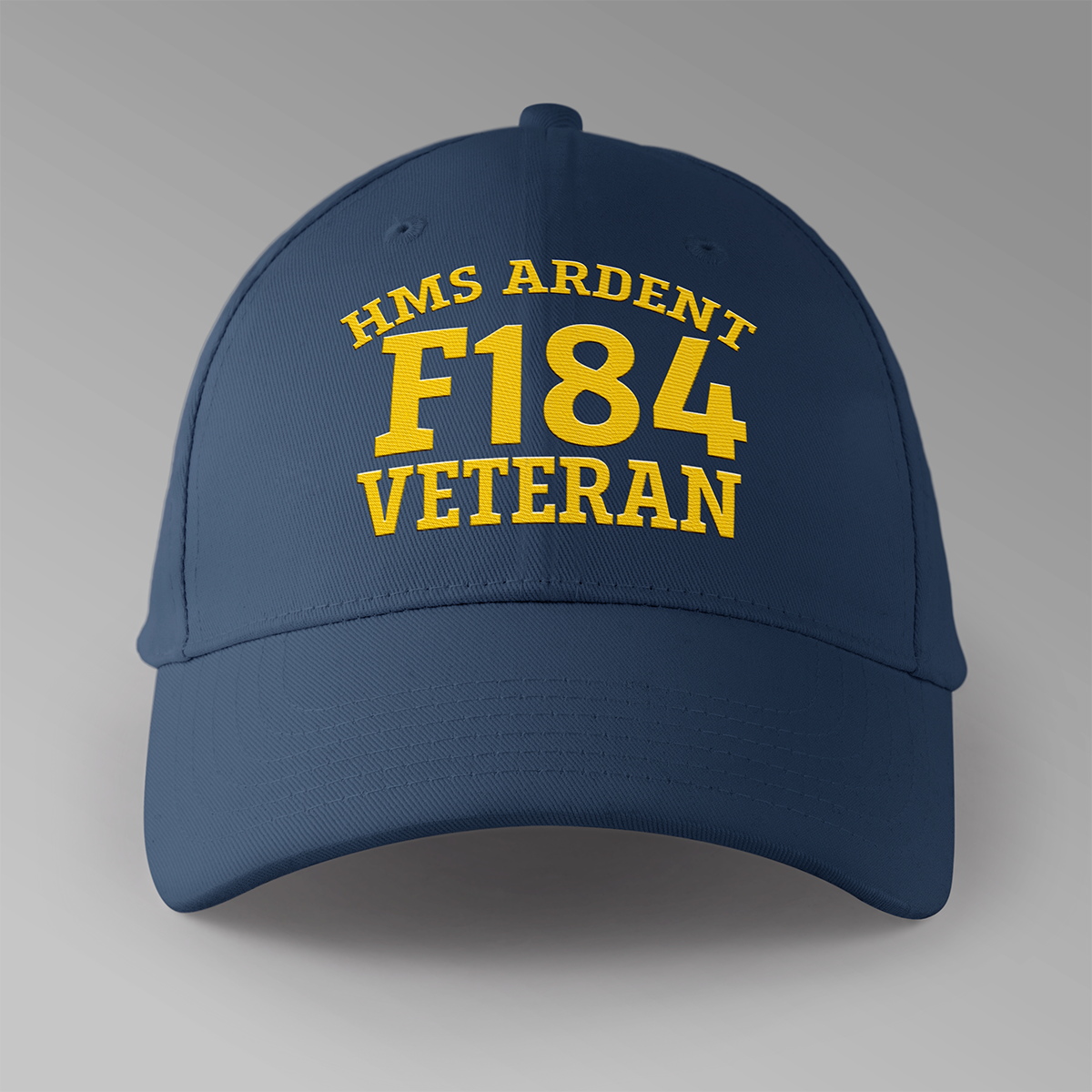 HMS Ardent F184 Veteran - Embroidered Personalised Baseball Cap