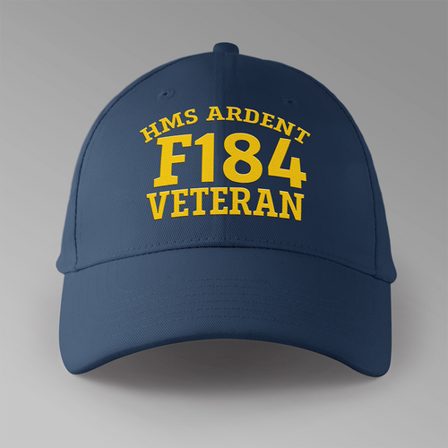 HMS Ardent F184 Veteran - Embroidered Personalised Baseball Cap
