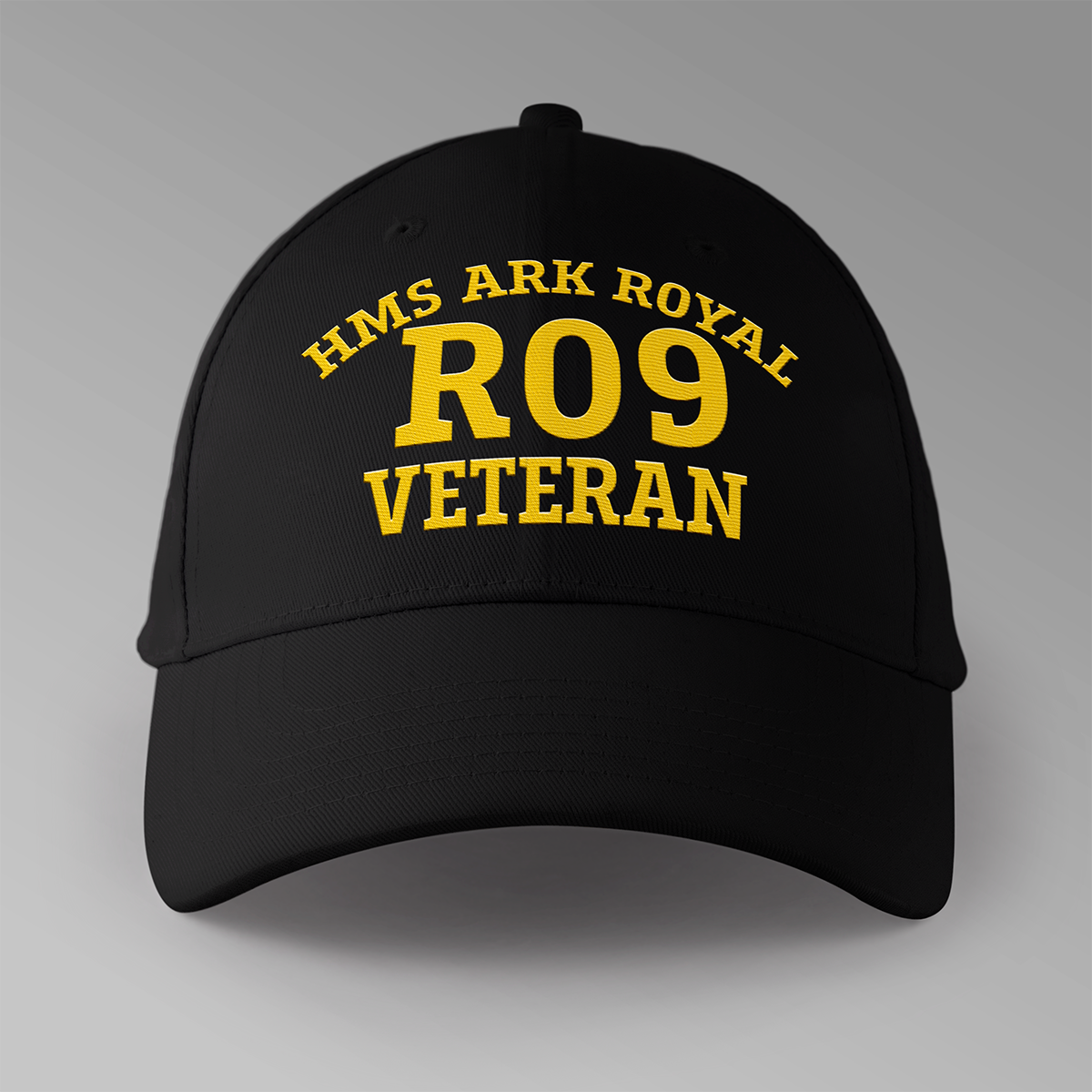 HMS Ark Royal R09 Veteran - Embroidered Personalised Baseball Cap