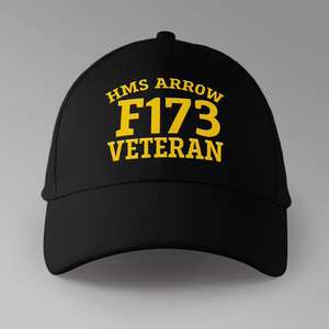 HMS Arrow F173 Veteran - Embroidered Personalised Baseball Cap