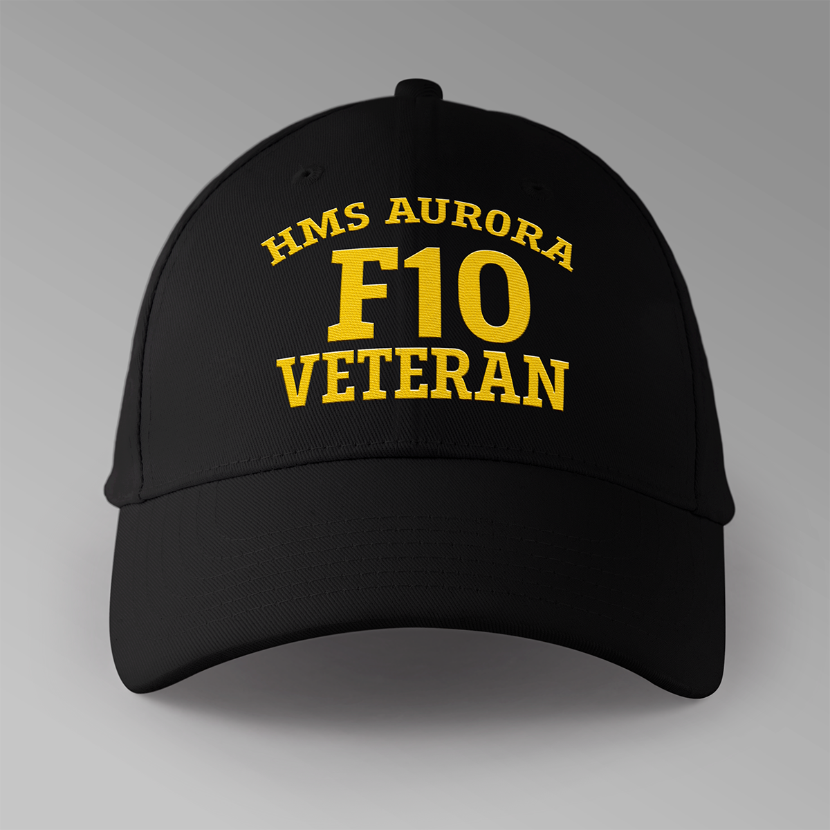 HMS Aurora F10 Veteran - Embroidered Personalised Baseball Cap