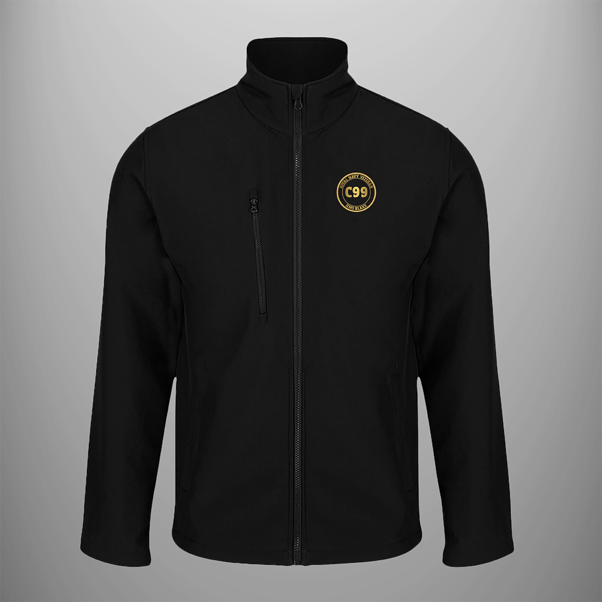 HMS Blake C99 Pennant Number Soft-Shell Jacket
