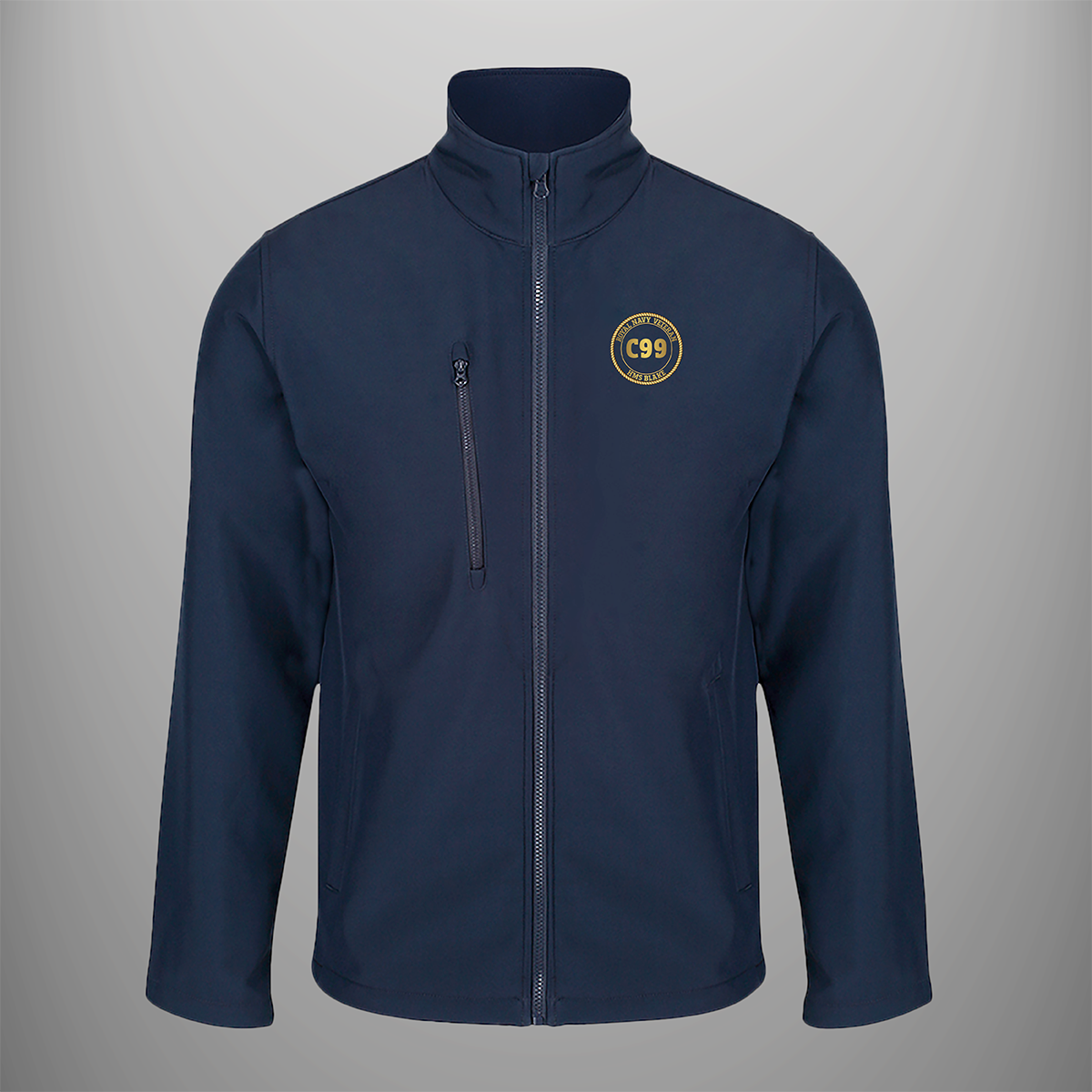 HMS Blake C99 Pennant Number Soft-Shell Jacket