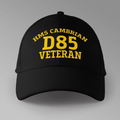 HMS Cambrian D85 Veteran - Embroidered Personalised Baseball Cap