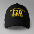 HMS Cleopatra F28 Veteran - Embroidered Personalised Baseball Cap